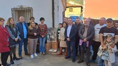 Homenaje en Arenas a�Hilario �lvarez Moradiellos, asesinado en el campo de Mauthausen-G�sen