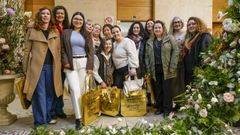 Participantes en el curso de arte floral de la CEO