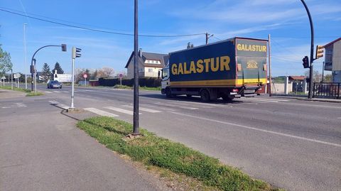 Paso de peatones pr�ximo al lugar en el que se produjo el atropello mortal