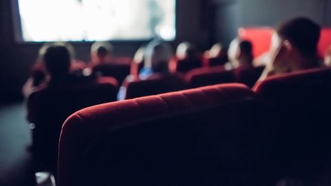Imagen de archivo de una sala de cine