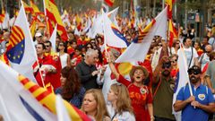 Manifestaci�n del 12-O en Barcelona