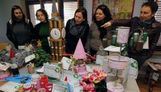 Los trabajos de los alumnos de Rubi�ns llamar�n la atenci�n de los clientes de Zona Aberta. 