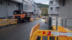 Obras de mejora de las aceras en A Valenz�