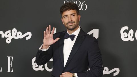 Pablo Albor&aacute;n, en el photocall de Elle Style Awards en el Casino de Madrid.