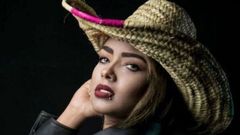 Entesar al Hammadi durante una sesi�n de fotos