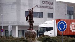 Fachada del Concello de Catoira