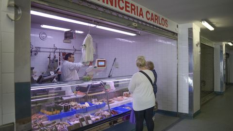En Sarria solo queda la Carnicería Carlos