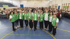 R�cord solidario en la comida del c�ncer de Coristanco