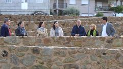 Gabriel Al�n visit� las obras con el alcalde, Rodrigo Aparicio