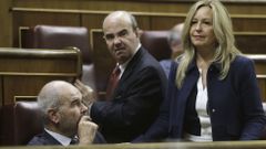 Gaspar Zarr�as, junto a Manuel Chaves y Trinidad Jim�nez