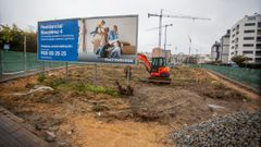 Las obras de la cuarta fase de Metrovacesa ya empezaron en la zona de Tafisa, en Pontevedra