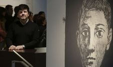Alfredo Sellier en el Museo de Belas Artes, que acoge la muestra sobre el primer Picasso. 