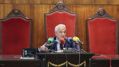  El Presidente del Tribunal Superior de Justicia de Asturias (TSJA), Jes�s Mar�a Chamorro