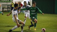 �lvaro Ram�n volvi� a ser profundo por la banda izquierda de los carballi�eses