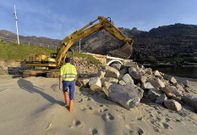Costas invierte 80.000 euros en las reparaciones del paseo de O �zaro.