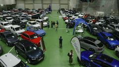 La primera jornada del�Caroutlet de Lugo, celebrado en el Pazo de Feiras