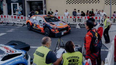 Las mejores imgenes del Rali Comarca do Carballio.La ceremonia de salida y el tramo espectculo abri la carrera carballiesa
