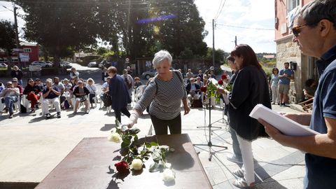 Homenaxe s 27 mulleres do partido galeguista no marco do seminario da memoria en Rianxo