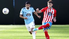 Diego Alende, con Nolito en una amistoso el pasado verano