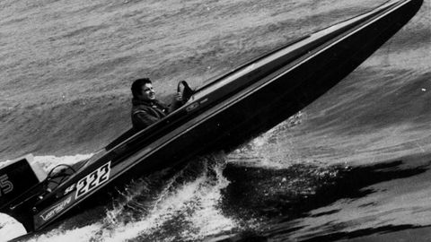 Pacucho, durante la competici�n que gan�