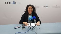 La concejala del PP Maica Garc�a. 