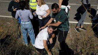 Atenci�n de los pasajeros que viajaban en los trenes siniestrados en Toledo