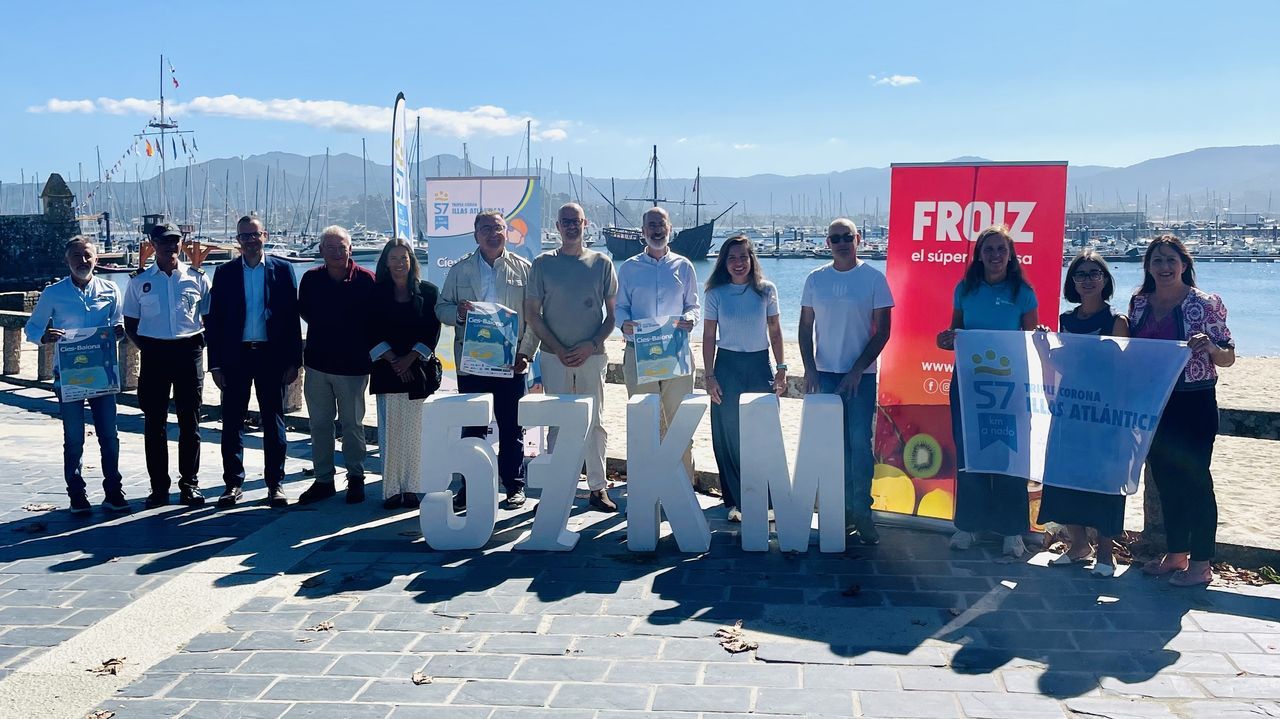 La Triple Corona Illas Atlánticas reunirá a 170 nadadores entre las Cíes y Baiona