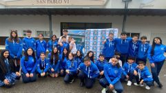 Alumnos del Pablo VI que participan en el programa Cartamis.