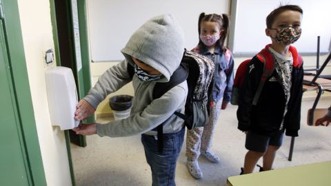 Vuelta al cole en el colegio de Barcelos