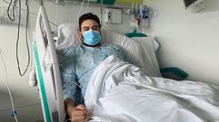 Con 34 a�os y sin patolog�as previas, Jacobo Rodicio se recupera tras pasar por la uci