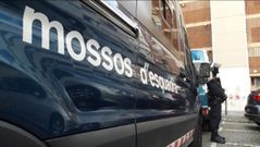 Vehculo policial de los Mossos d'Esquadra