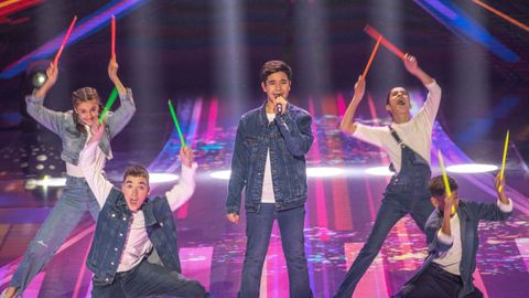 España, con Levi Díaz, en el Festival de Eurovisión Junior 2021