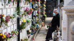Estampa de un cementerio de Oporto  