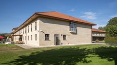 Exterior del balenario, que estos d�as registra una alta ocupacii�n