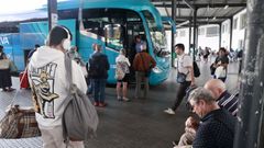 Imagen de archivo de la estaci�n de buses de Lugo