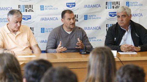 Jos Antonio Roel fue ayer presentado como nuevo coordinador deportivo en un acto multitudinario