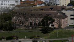 Vista a�rea del rectorado de A Maestranza.