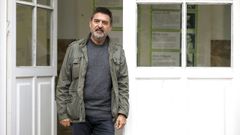 Alberto Sacido, profesor de Lingua Castel� no IES Rosal�a de Castro, en Santiago