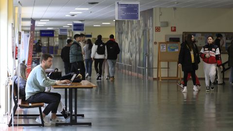 Facultad de Económicas en la USC