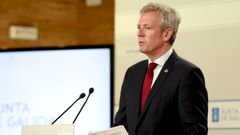 El presidente de la Xunta, Alfonso Rueda.