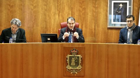 La sesión estuvo presidida por el alcalde, Abel Caballero