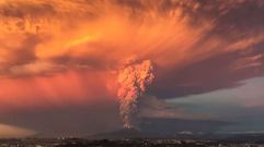 �Time-lapse� de la erupci�n del volc�n Calbuco en Chile