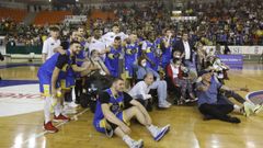 La emoci�n se desbord� cuando el COB certific� su regreso a la LEB Oro