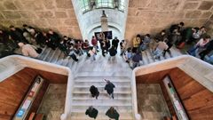 Facultade de Medicina de Santiago, foto de archivo