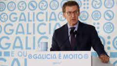 Feijoo esta ma�ana en un almuerzo en Lugo