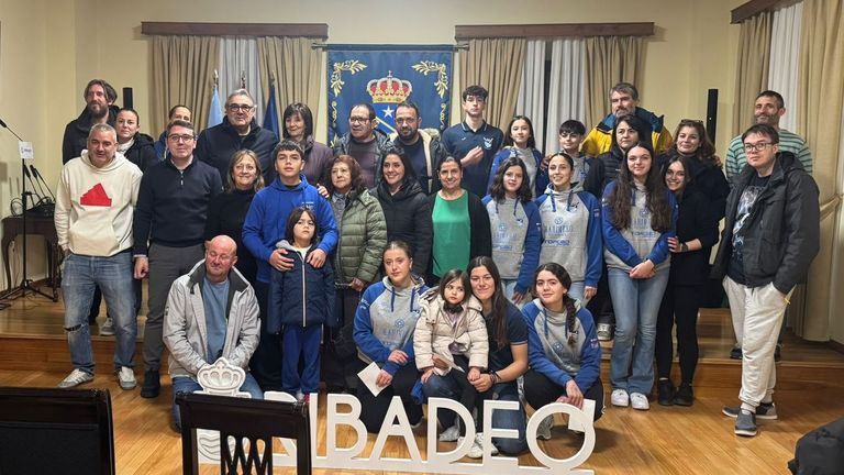 Deportistas premiados en Ribadeo
