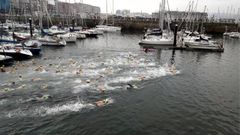 La traves�a Navidad en Gij�n