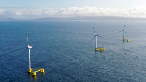 El parque de Ocean Winds en Viana do Castelo, en Portugal