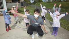 La fundaci�n Princesa de Girona visita colegios rurales de la Costa da Morte