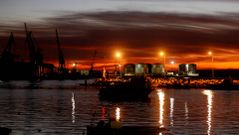 El puerto de Vilagarc�a, en una imagen de archivo